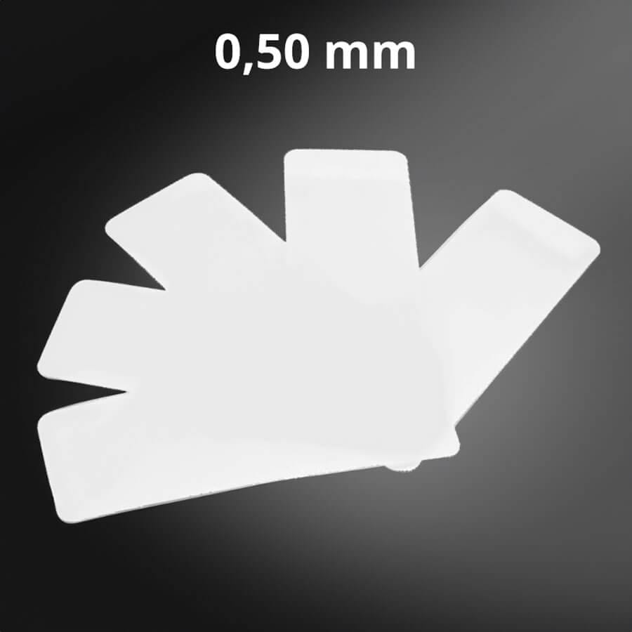 Cartes de flipper en plastique 0.5