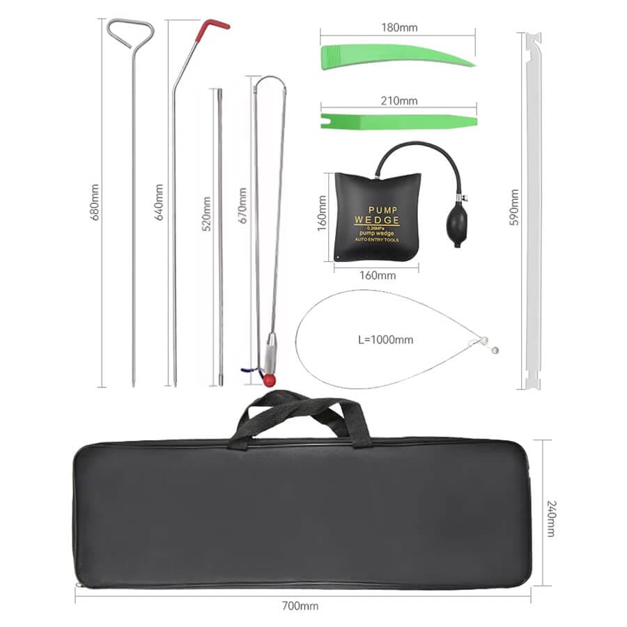 Kit d&rsquo;ouverture de porte de voiture Economy