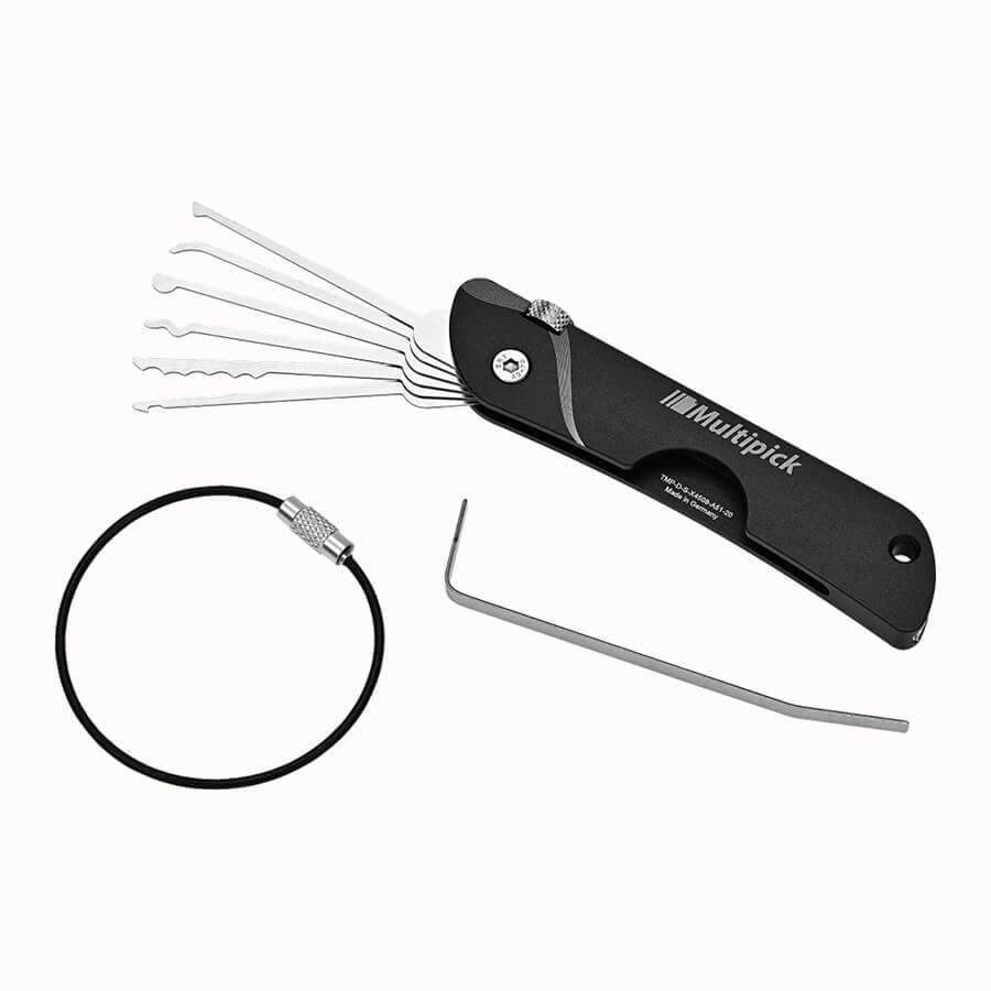Set de crochetage Jackknife Multipick Édition Blackline