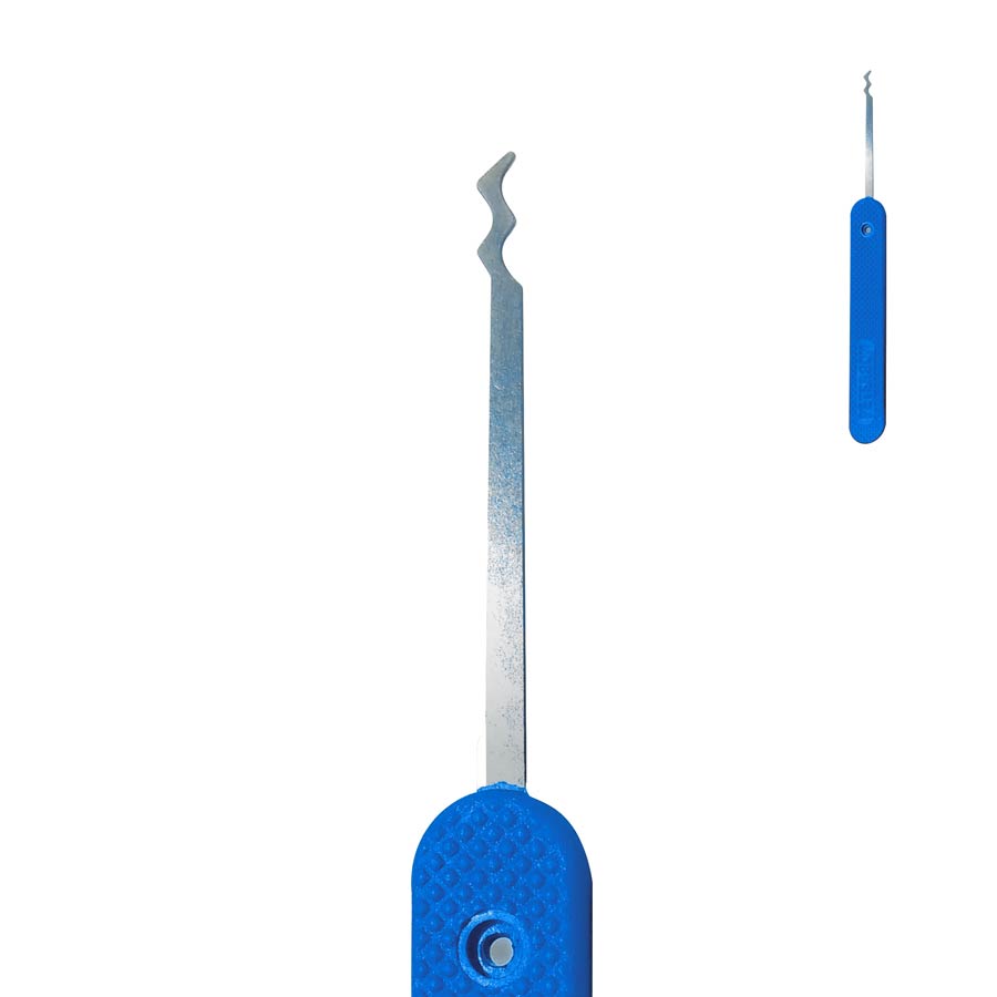 Triple Rake – Acier inoxydable fin