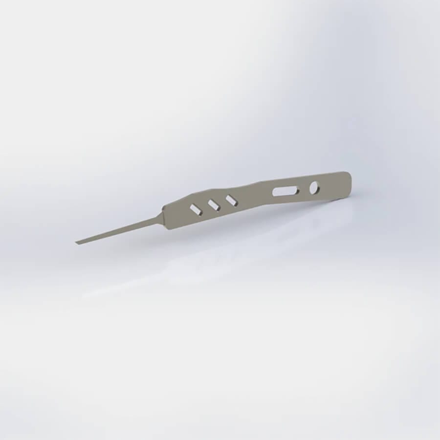 Outil de contournement Couteau Droit 1 0.6mm