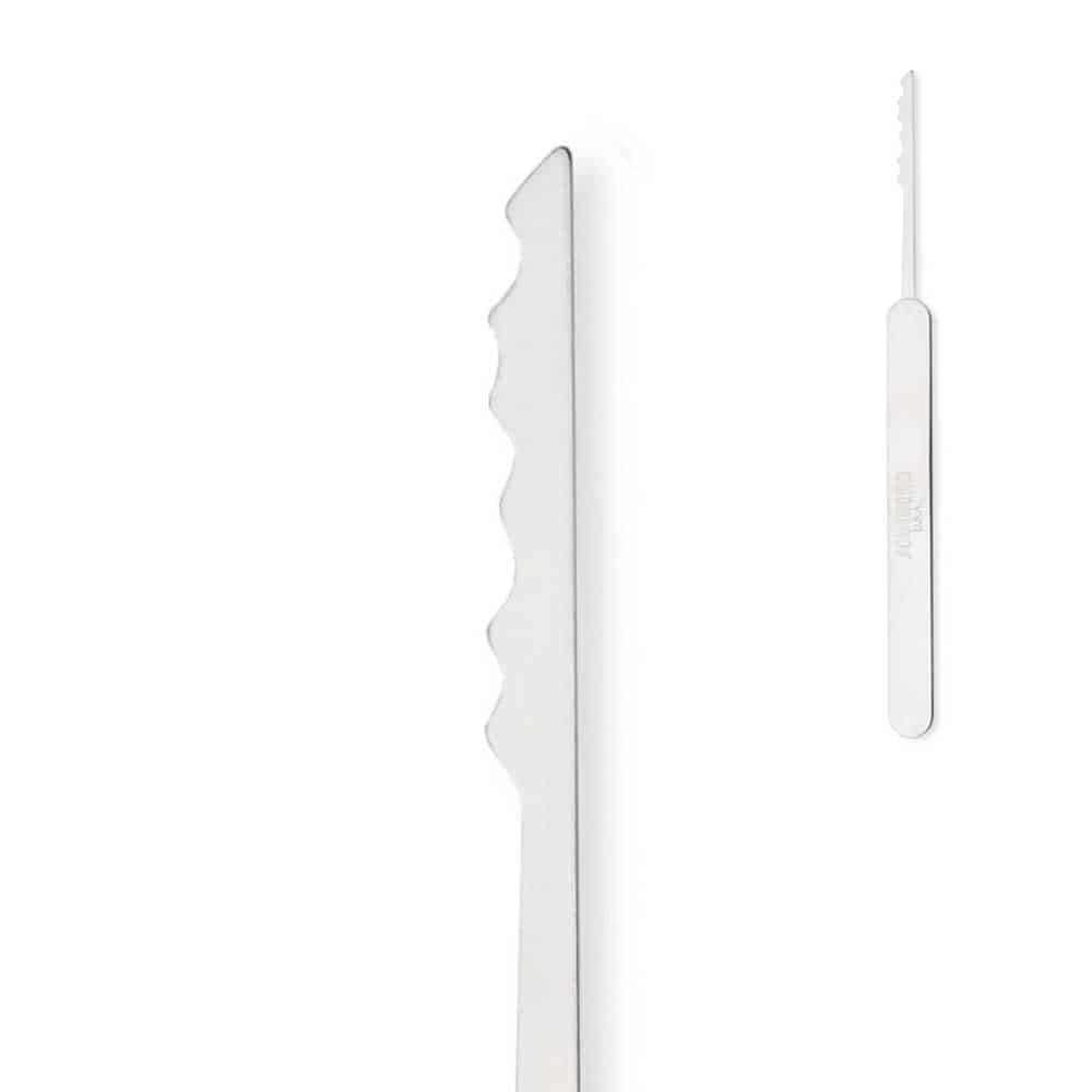 Slimline Long Rake avec poignée en RVS