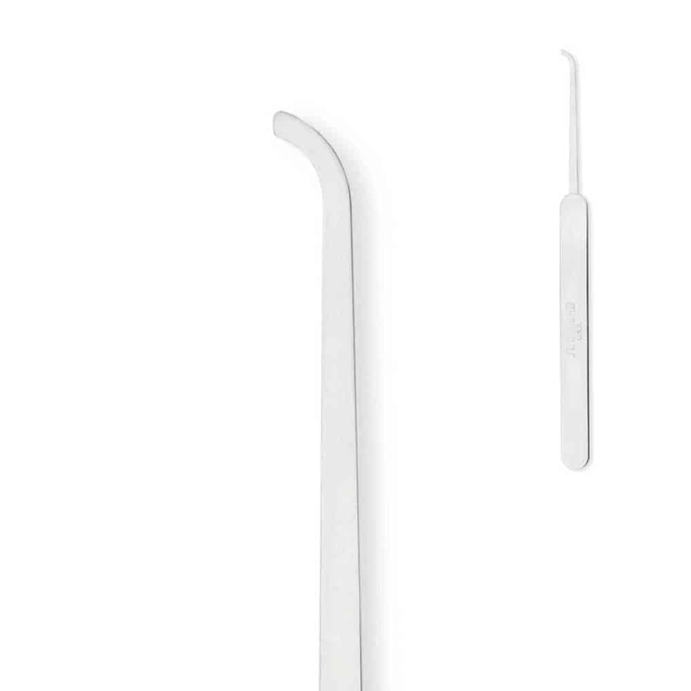 Crochet long slimline avec poignée en acier inoxydable