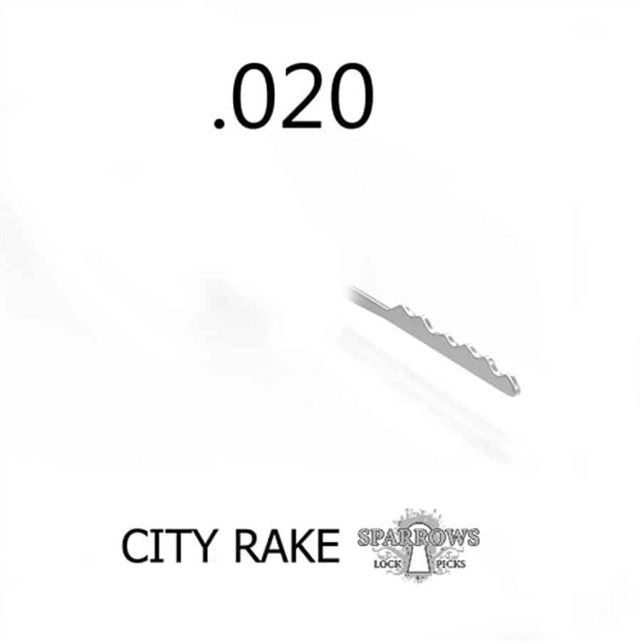 Sparrows City Rake .020&Prime;
