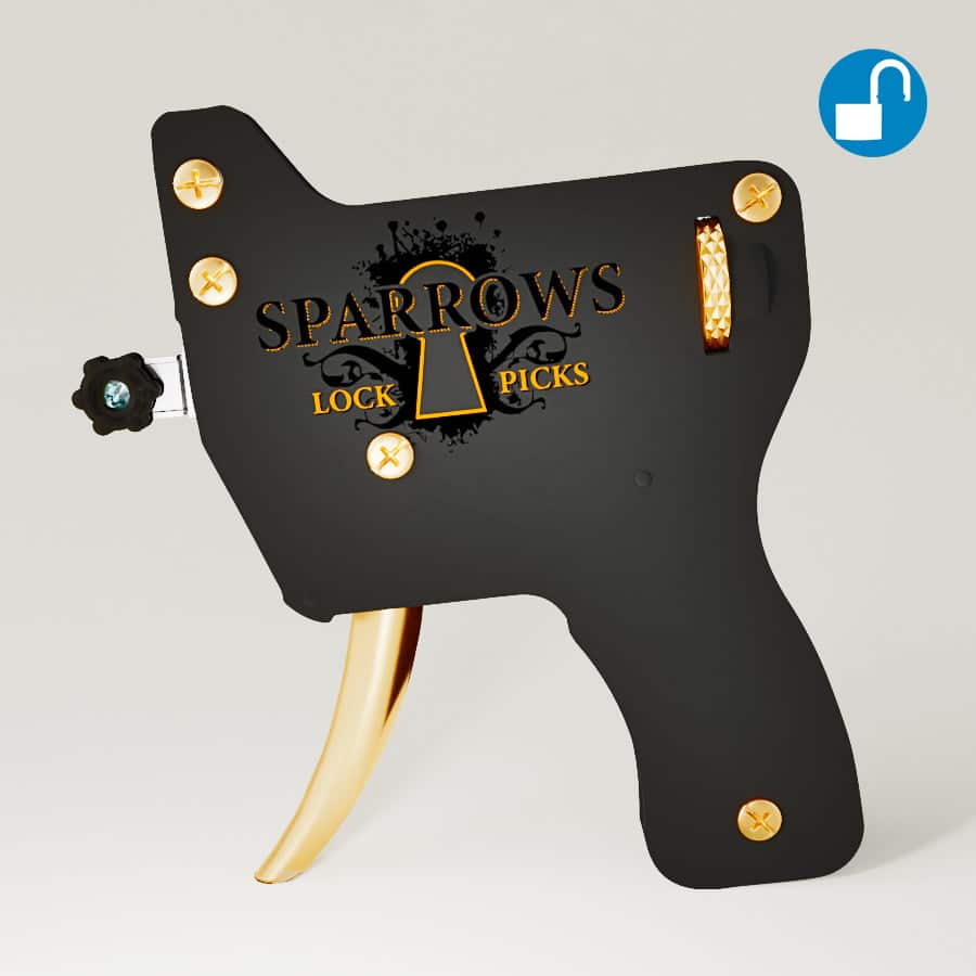 Pistolet à percussion double Sparrows