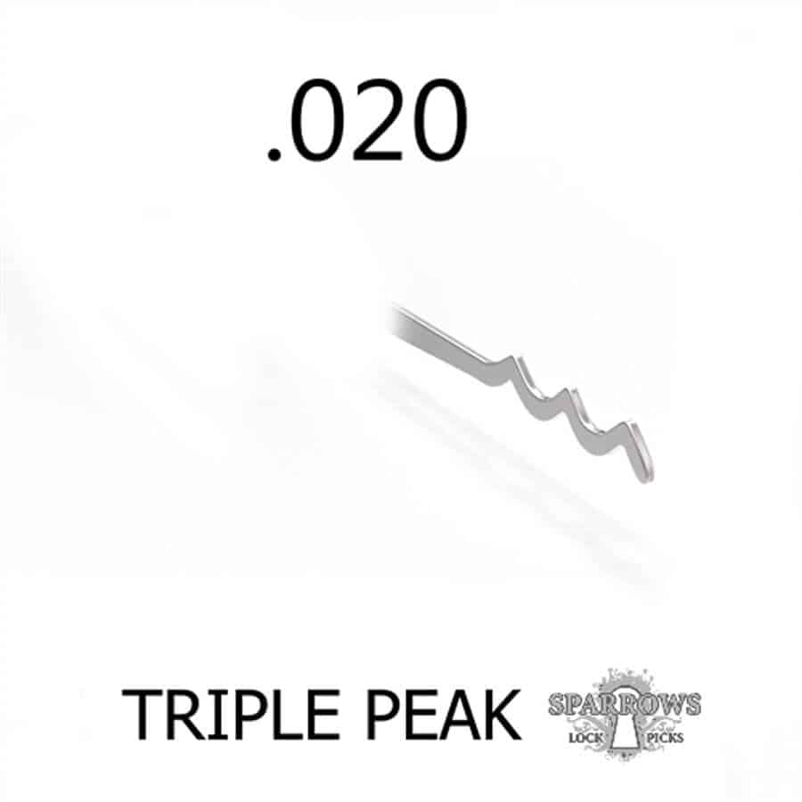 Lockpicks Triple Peak .020&Prime;
