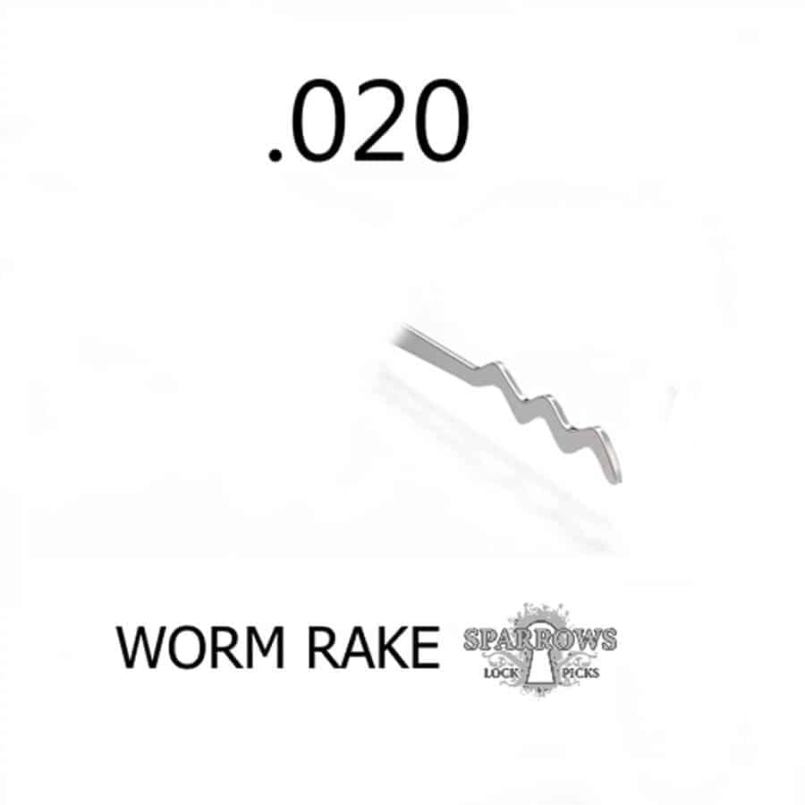 Worm Rake .020&Prime;
