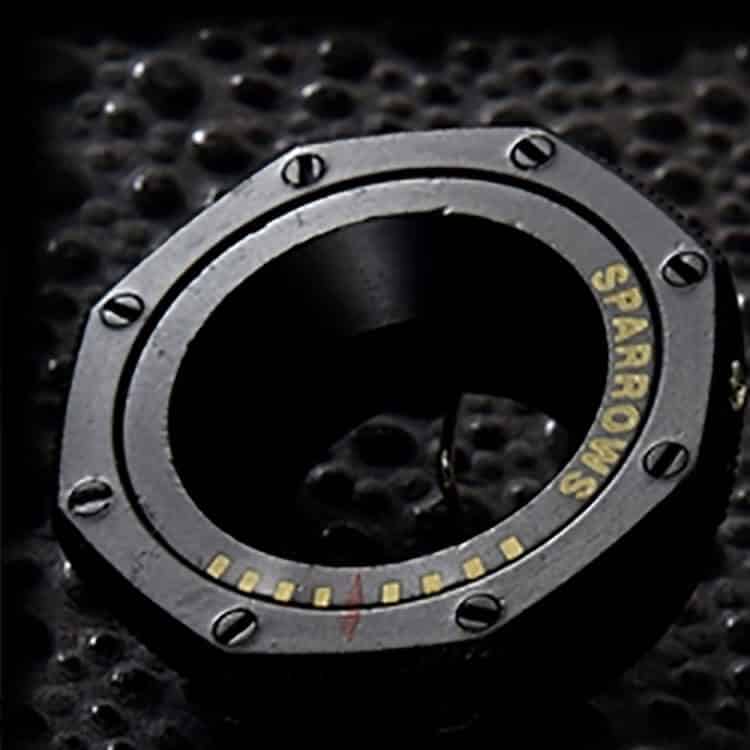 Roue de tension noire