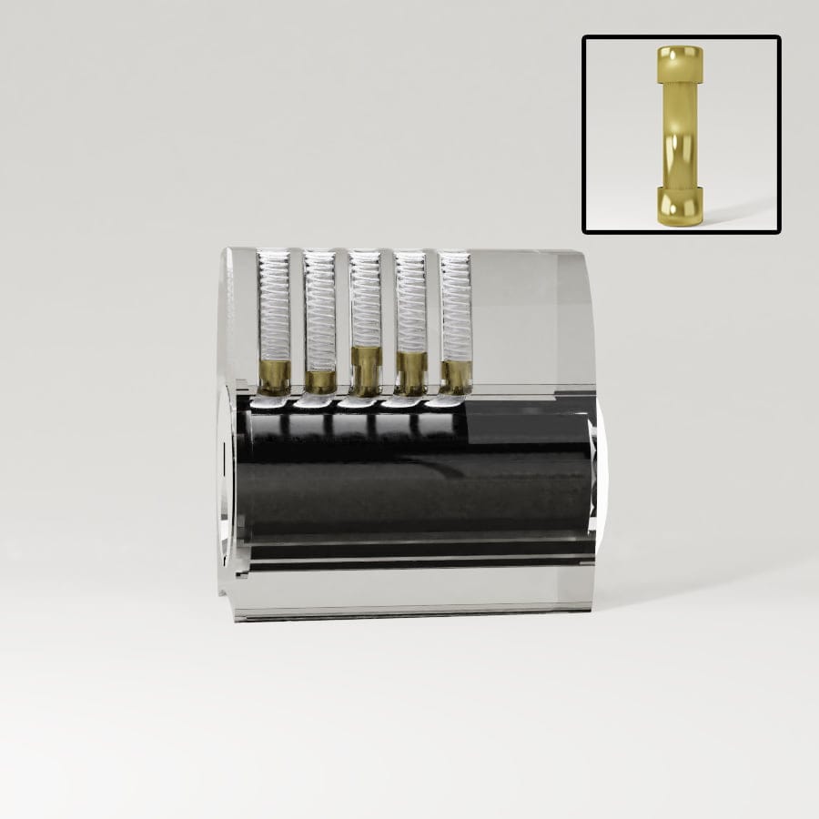 Cadenas d&rsquo;entraînement transparent spool