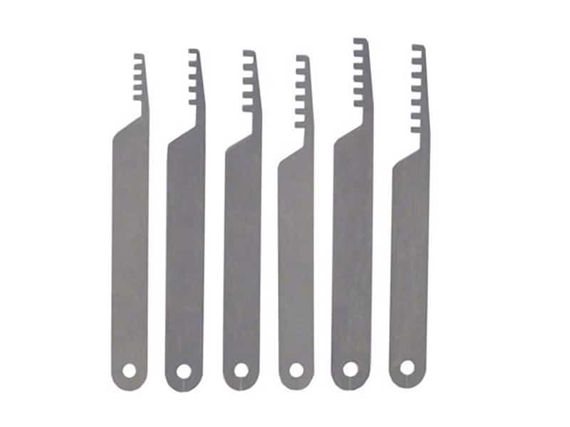 Combpicks pour cadenas 6 pièces