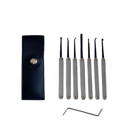 Set de Lockpicks Mystic RVS (8 pièces)