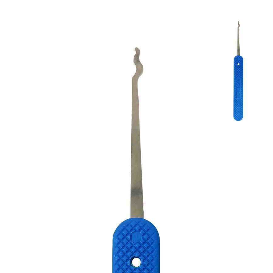 Crochet double en acier inoxydable – Fin
